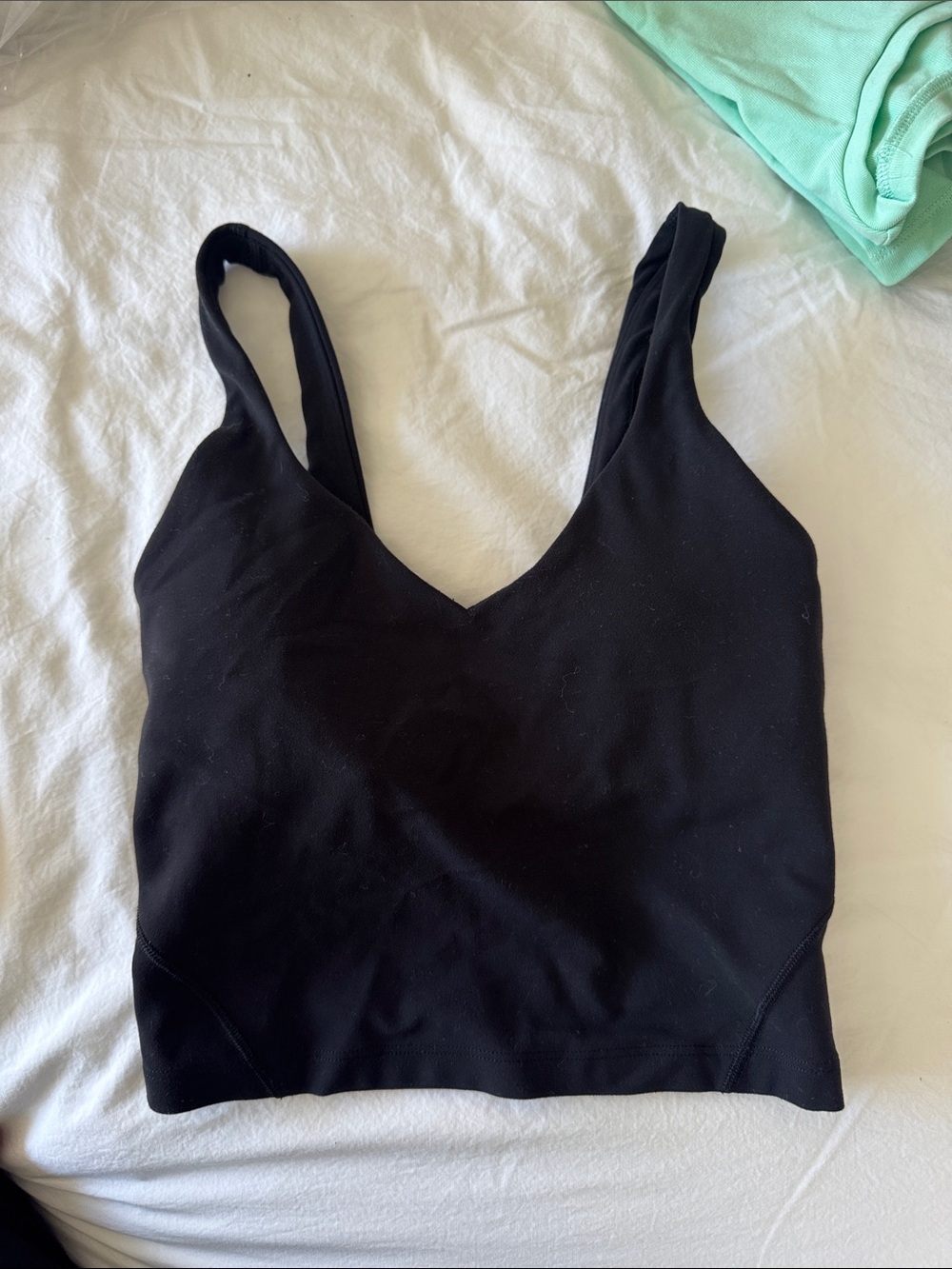 Lululemon Black Bralette Crop Top - Women Intimates & Sleepwear